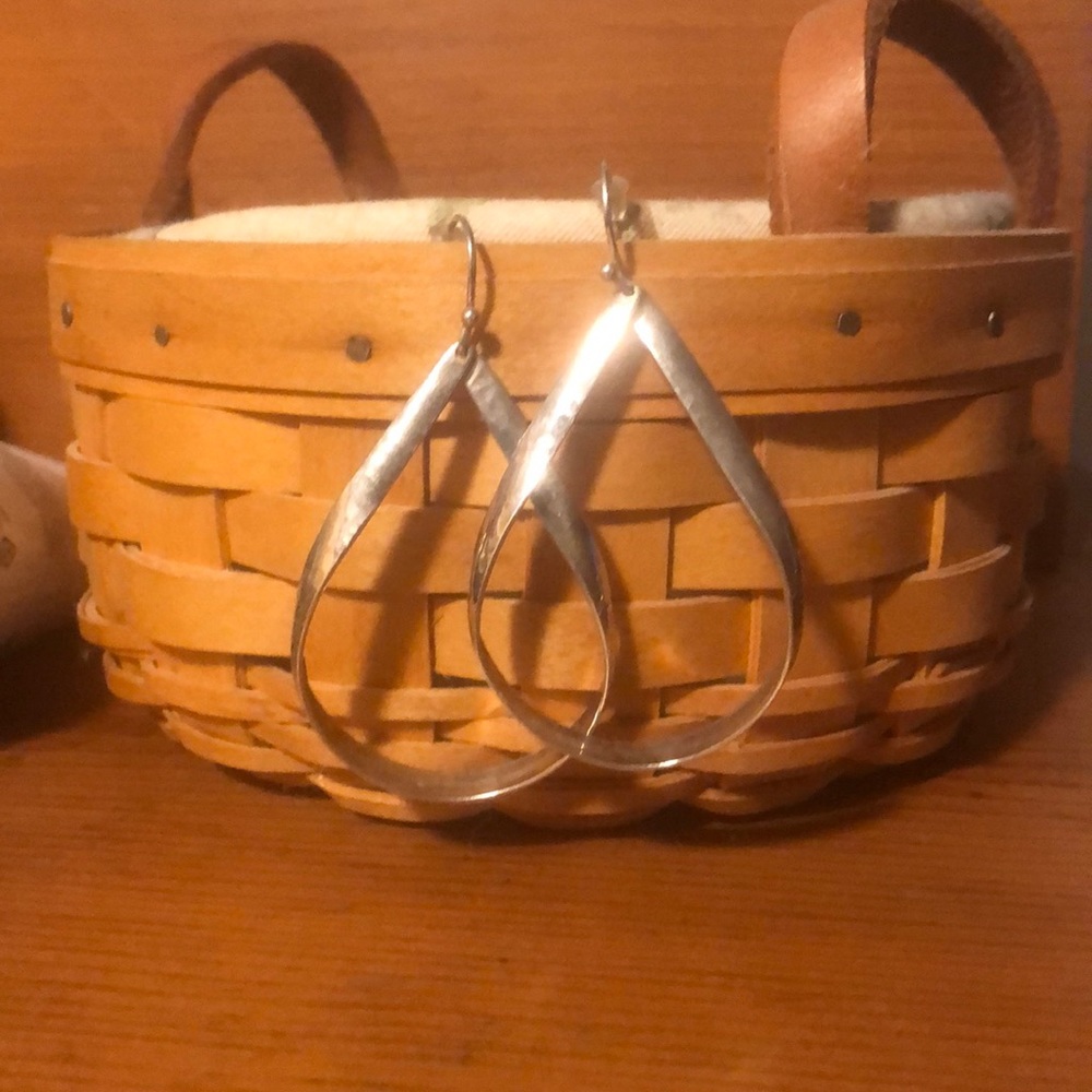Silpada silver hoops
